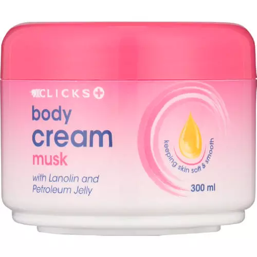 Clicks Body Cream Musk 300ml