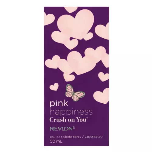 Revlon Pink Happiness Crush On You Eau De Toilette 50ml Revlon Pink Happiness Crush On You Eau De Toilette 50ml