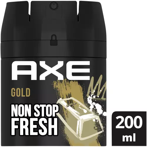 AXE Deodorant Spray Gold Oud Wood And Dark Vanilla 200ml