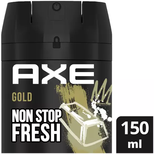 AXE Deodorant Spray Gold Oud Wood And Dark Vanilla 150ml