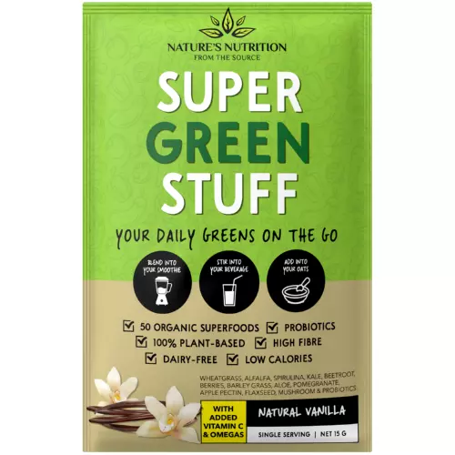 Nature's Nutrition Natural Vanilla 15g