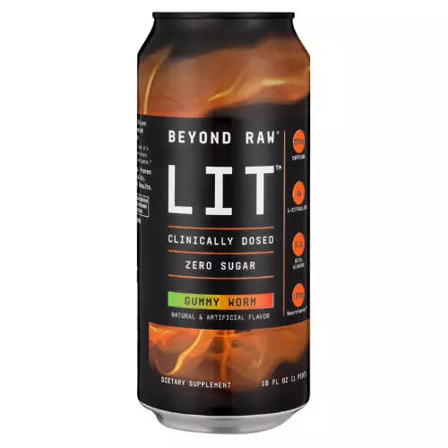 GNC Beyond Raw Lit Ready To Drink Gummy Work 473ml GNC Beyond Raw Lit Ready To Drink Gummy Work 473ml