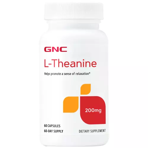 GNC L-Theanine 200mg 60 Capsules