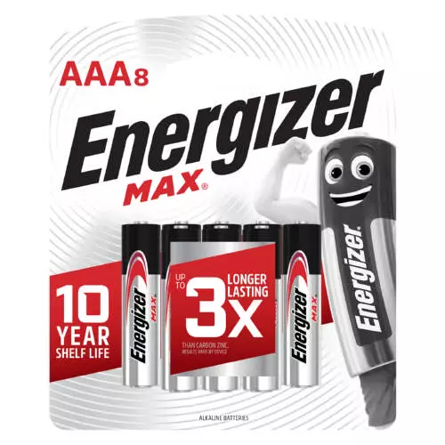Energizer Max AAA 8 Pack Energizer Max AAA 8 Pack