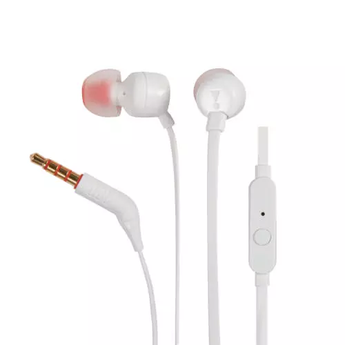 JBL Earphones T110 White JBL Earphones T110 White