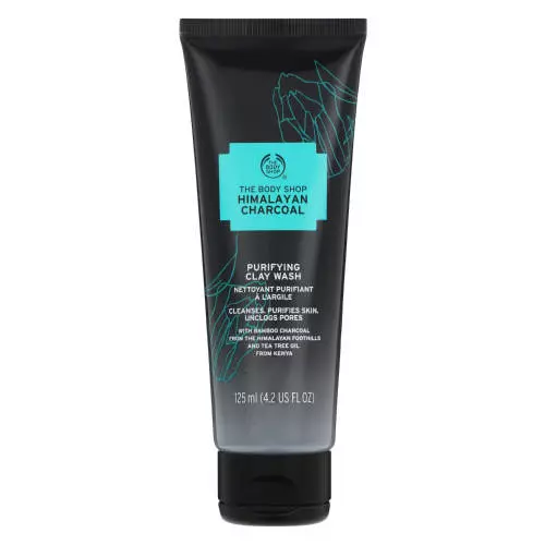 The Body Shop Himalayan Charcoal Purifying Clay Wash 125ml