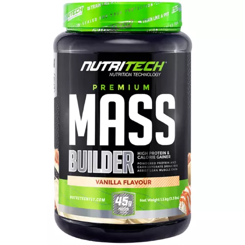 Nutritech Premium Mass Builder Vanilla 1.5kg