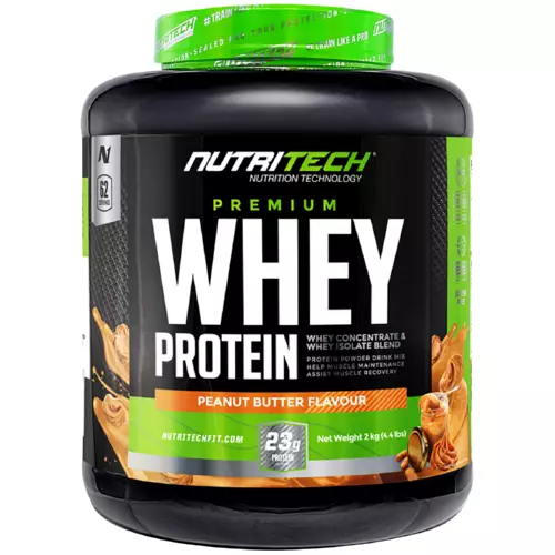 Nutritech Premium Whey Protein Peanut Butter 2kg Nutritech Premium Whey Protein Peanut Butter 2kg