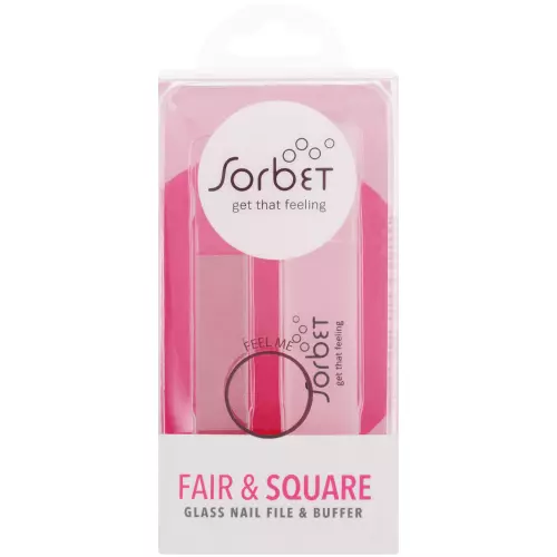 Sorbet Fair & Squarel Glass File And Buffer Sorbet Fair & Squarel Glass File And Buffer