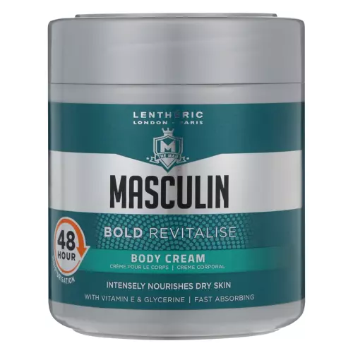 Lentheric Masculin Body Cream Bold 450ml Lentheric Masculin Body Cream Bold 450ml