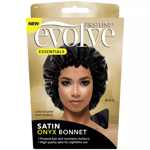 Evolve Essentials Satin Onyx Bonnet