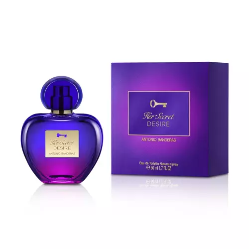 Antonio Banderas Her Secret Desire Eau De Toilette 50ml Antonio Banderas Her Secret Desire Eau De Toilette 50ml