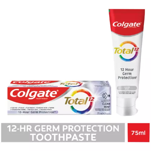 Colgate Total 12 Clean Mint Toothpaste 75ml Colgate Total 12 Clean Mint Toothpaste 75ml