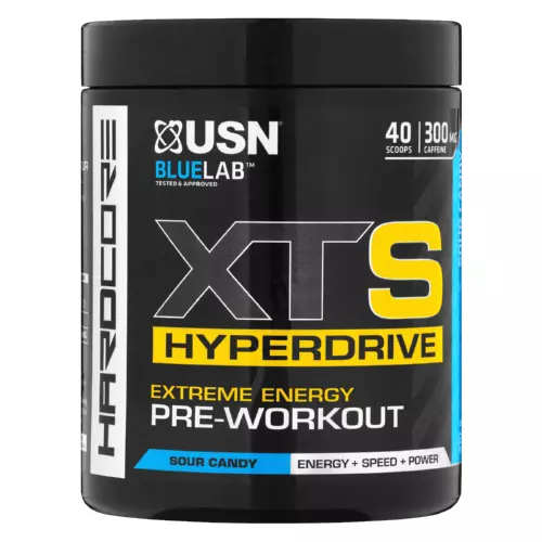 USN XTS Hyperdrive Pre-Workout Sour Candy 210g