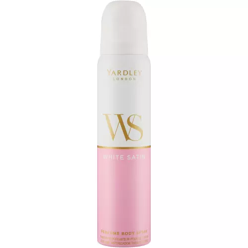 Yardley White Satin Perfume Body Spray 90ml Yardley White Satin Perfume Body Spray 90ml
