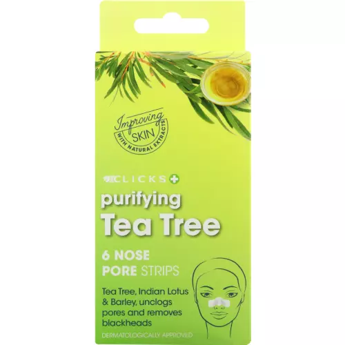 Clicks Nose Pore Strips Tea Tree Clicks Nose Pore Strips Tea Tree