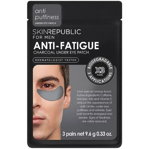 Skin Republic Mens Under Eye Patch Anti-Fatigue 3 Pairs Skin Republic Mens Under Eye Patch Anti-Fatigue 3 Pairs