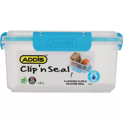 Addis Clip & Seal Container Rectangular 2L