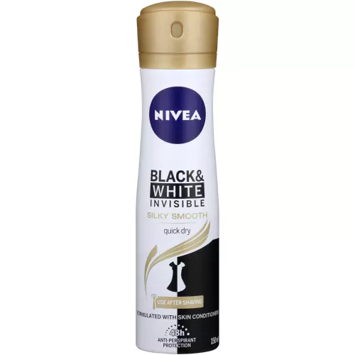 Nivea Silky Smooth Deodorant Black & White 50ml