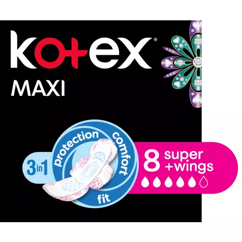 Kotex Young Maxi Super & Wings
