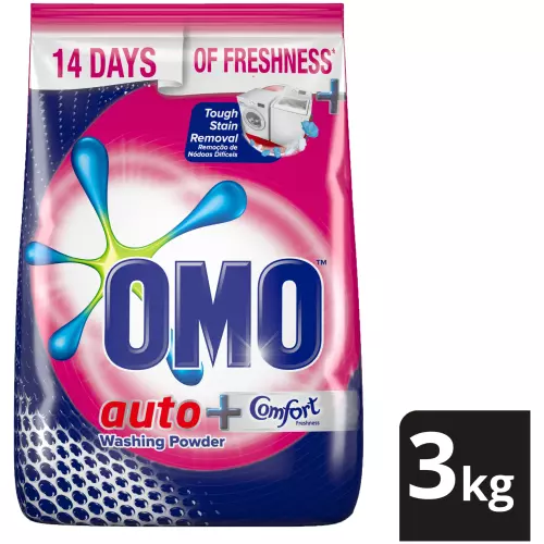 OMO Auto Washing Powder With Comfort 3kg OMO Auto Washing Powder With Comfort 3kg