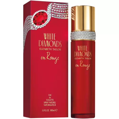 Elizabeth Taylor White Diamonds En Rouge Eau de Parfum 100ml Elizabeth Taylor White Diamonds En Rouge Eau de Parfum 100ml