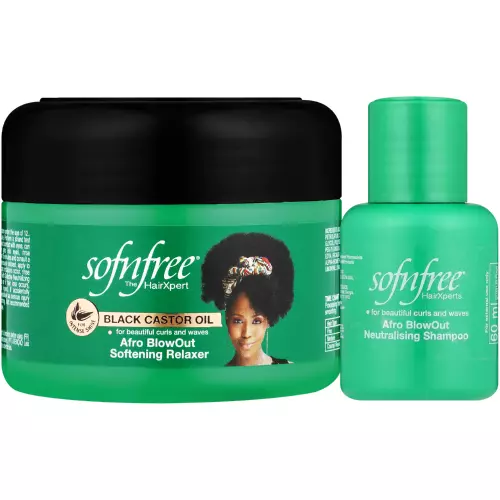 Sofn'free Black Castor Oil Afro Blow Out 250ml Sofn'free Black Castor Oil Afro Blow Out 250ml