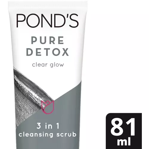 Pond's Pure Detox Mineral Clay Cleansing Scrub 81ml