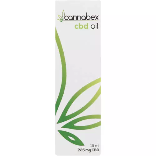 Cannabex CBD Oil 225mg 15ml