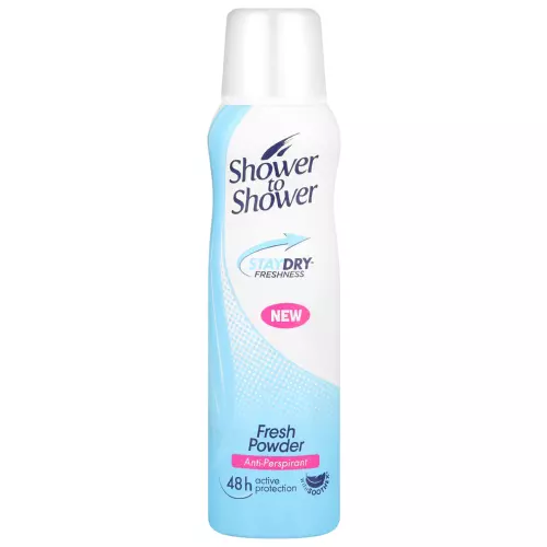 Shower To Shower Ladies Deodorant Fresh Powder 150ml Shower To Shower Ladies Deodorant Fresh Powder 150ml