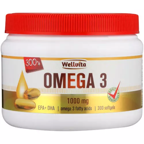 Wellvita Omega 3 1000mg 300 Softgels