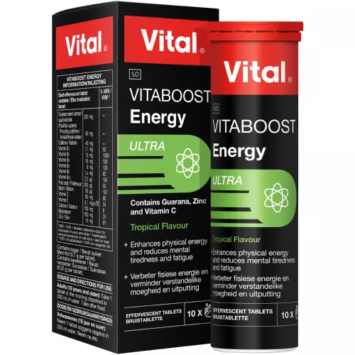 Vital Vitaboost Energy Effervescents 10 Tablets Vital Vitaboost Energy Effervescents 10 Tablets