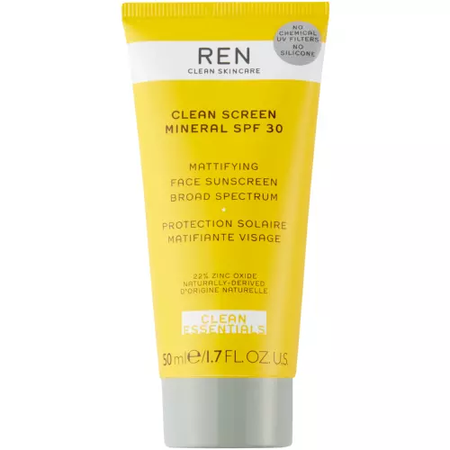 REN Clean Skincare SPF30 Clean Screen Mineral Sunscreen 50ml