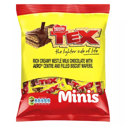Nestlé Tex Mini Bag Chocolate 182g