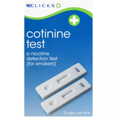 Clicks Cotinine Double Test Clicks Cotinine Double Test
