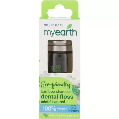 MyEarth Charcoal Dental Floss 30m