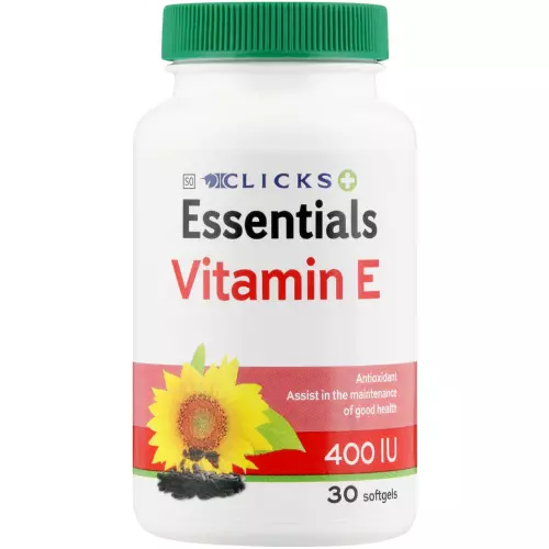 Essentials Vitamin E 400 IU 30 Softgels Essentials Vitamin E 400 IU 30 Softgels