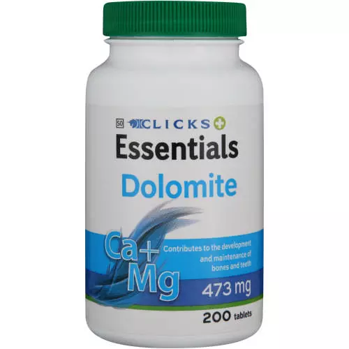 Essentials Dolomite 200 Tablets Essentials Dolomite 200 Tablets