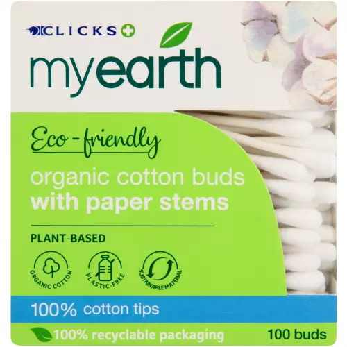 MyEarth Organic Cotton Buds 100 MyEarth Organic Cotton Buds 100