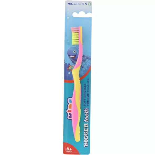 Clicks Kids Manual Toothbrush 6-12 Years