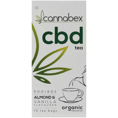 Cannabex CBD Tea Almond Vanilla 10's