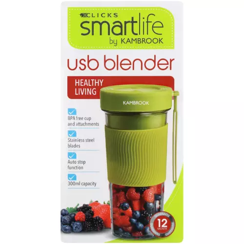 Kambrook Smartlife USB Blender Green Kambrook Smartlife USB Blender Green