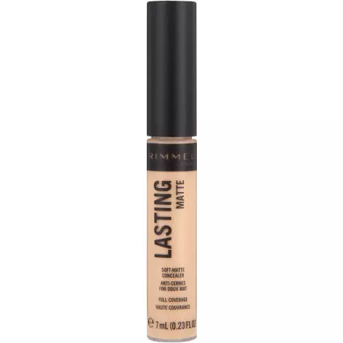 Rimmel Lasting Matte Concealer 015 True Ivory 7ml Rimmel Lasting Matte Concealer 015 True Ivory 7ml