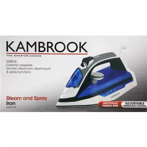 Kambrook 2200W Steam And Spray Iron