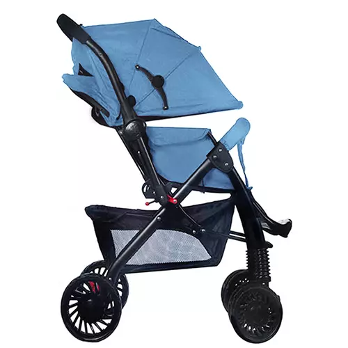 Little Bambino Travel Buggy Stroller Blue