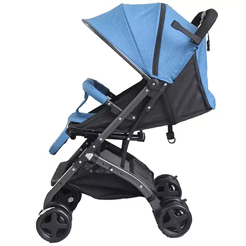 Little Bambino Snuggle Buddy Stroller Blue