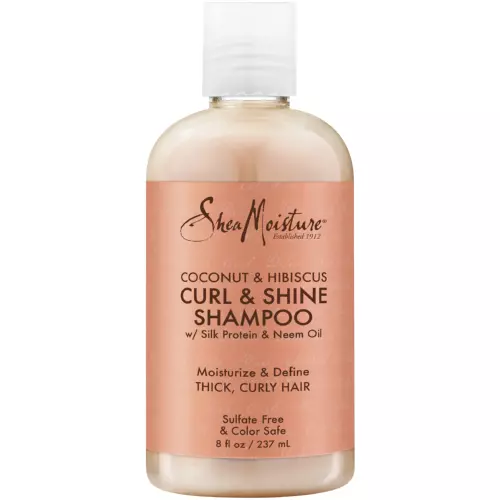 Shea Moisture Coconut & Hibiscus Curl & Shine Shampoo 237ml