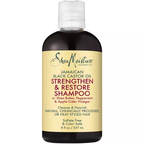 Shea Moisture Black Castor Oil Strengthen & Restore Shampoo 237ml Shea Moisture Black Castor Oil Strengthen & Restore Shampoo 237ml