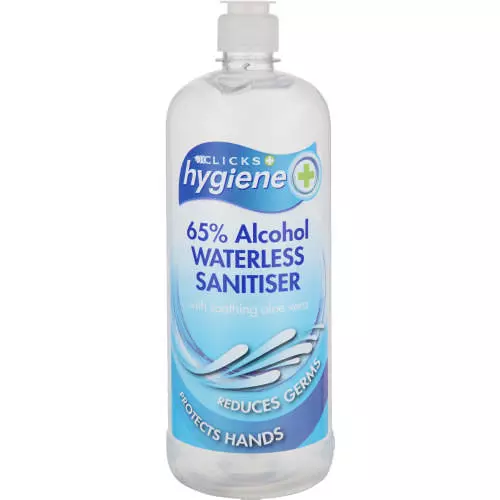 Hand Sanitiser 65% Alcohol 1 Litre