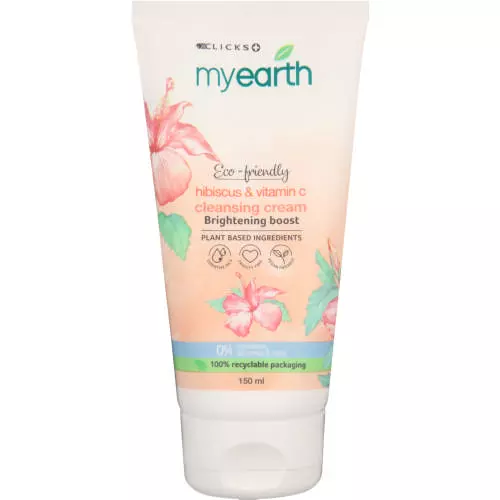 MyEarth Hibiscus & Vitamin C Brightening Boost Cleansing Face Wash 150ml